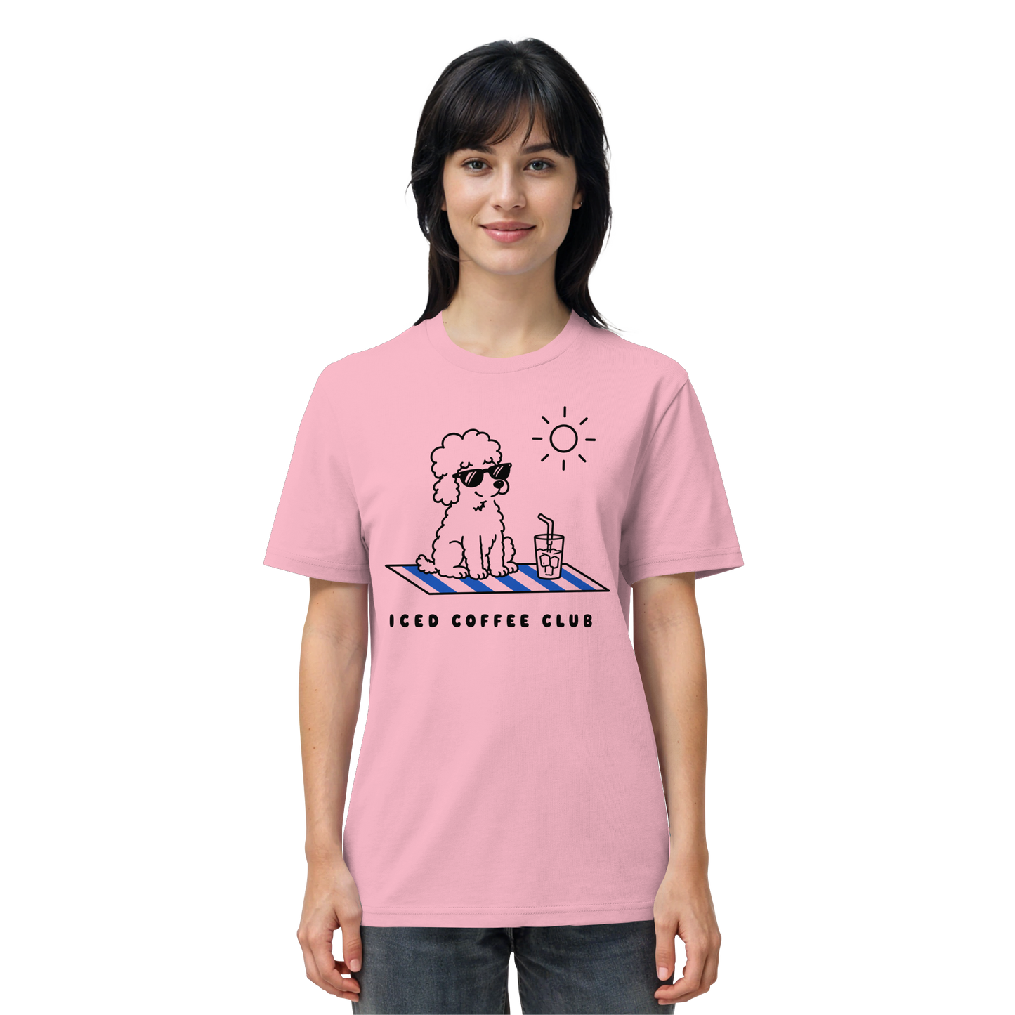 Iced Coffee Club - Organic Statement Shirt  - Organic Shirt