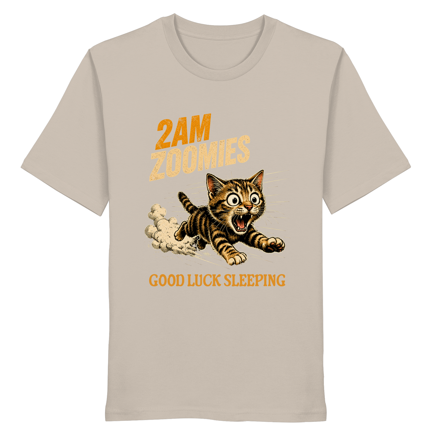 2AM ZOOMIES - organisch Statement Shirt - Organic Shirt