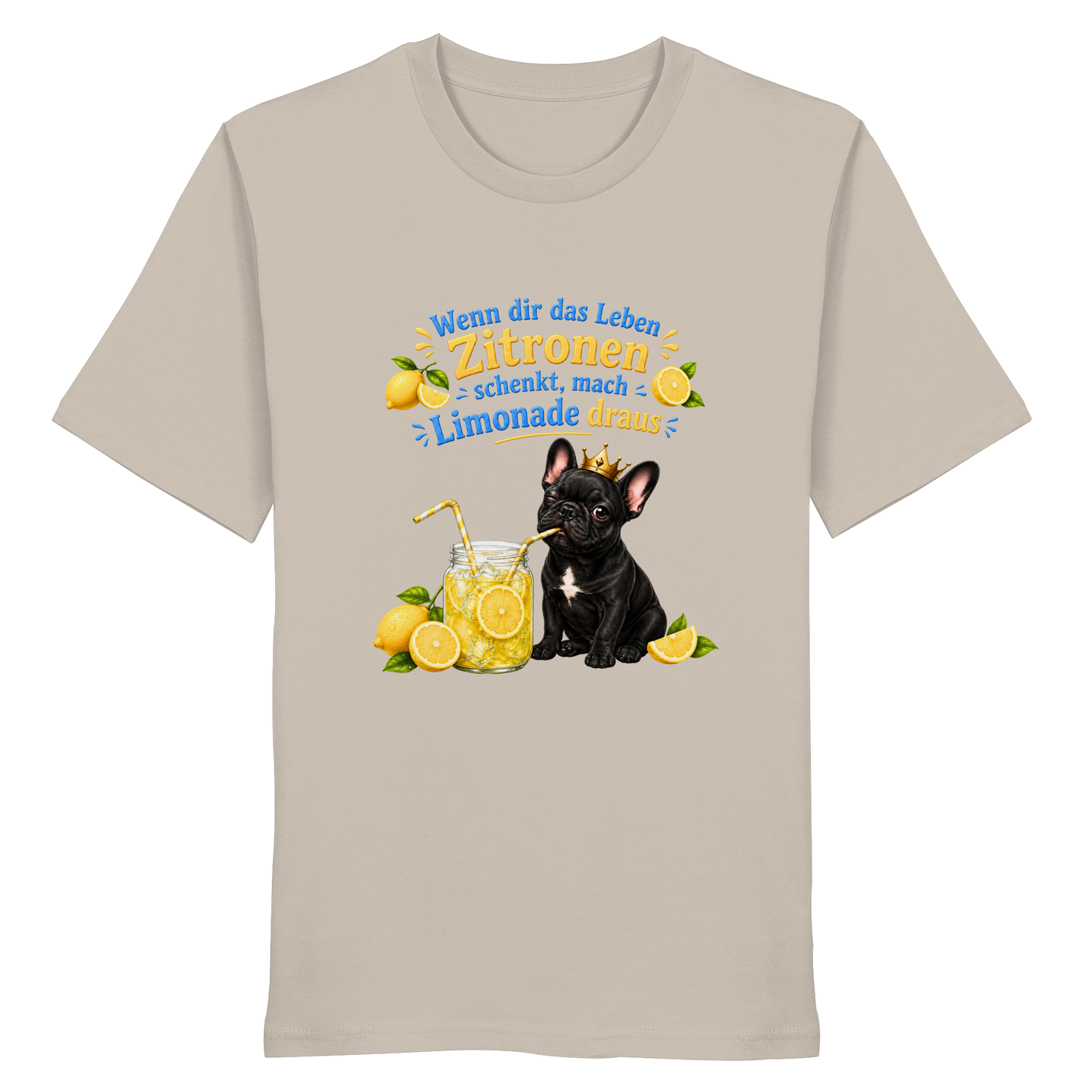 Zitronen Limonade - Organic Statement Shirt  - Organic Shirt