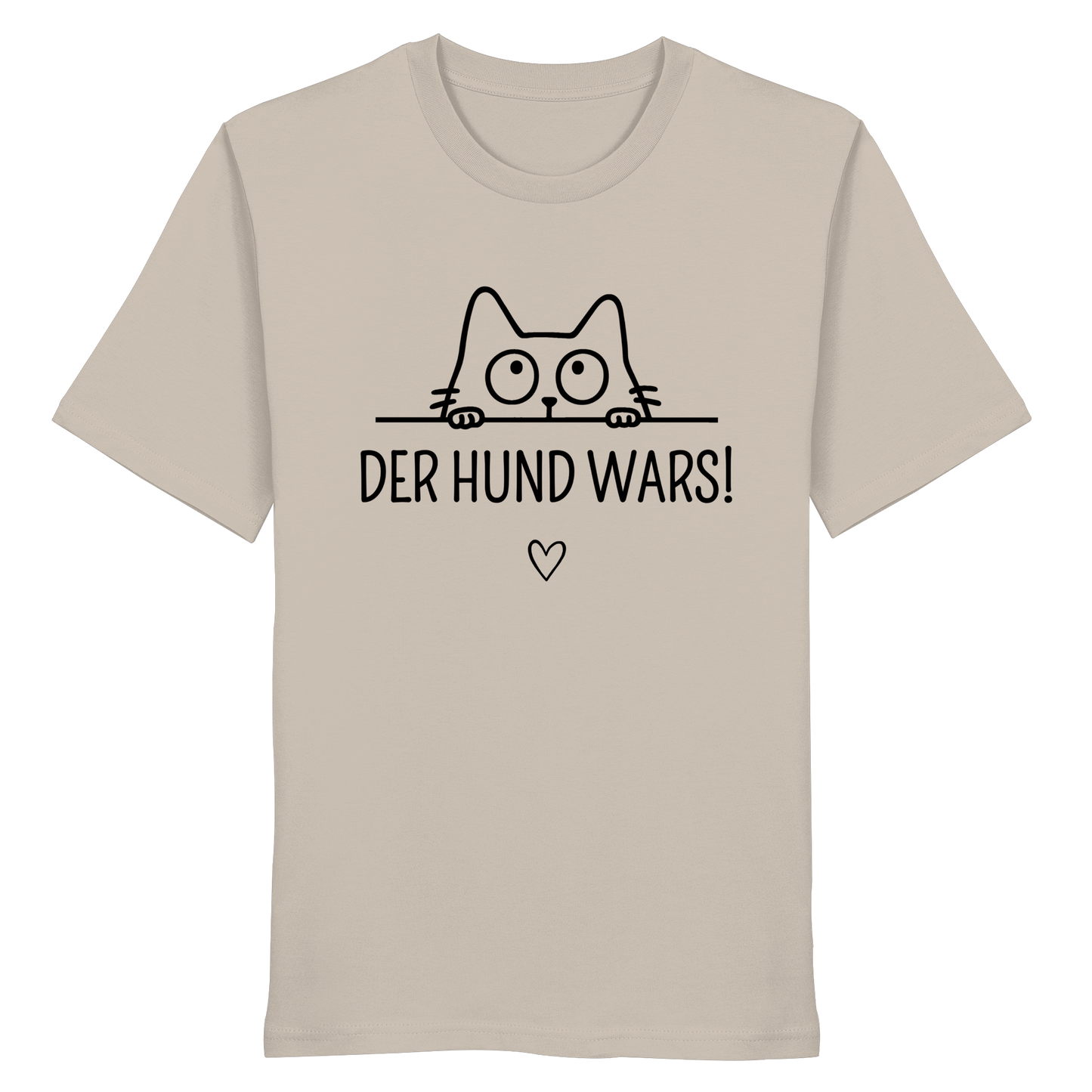 Der Hund war’s - Organic Statement Shirt  - Organic Shirt