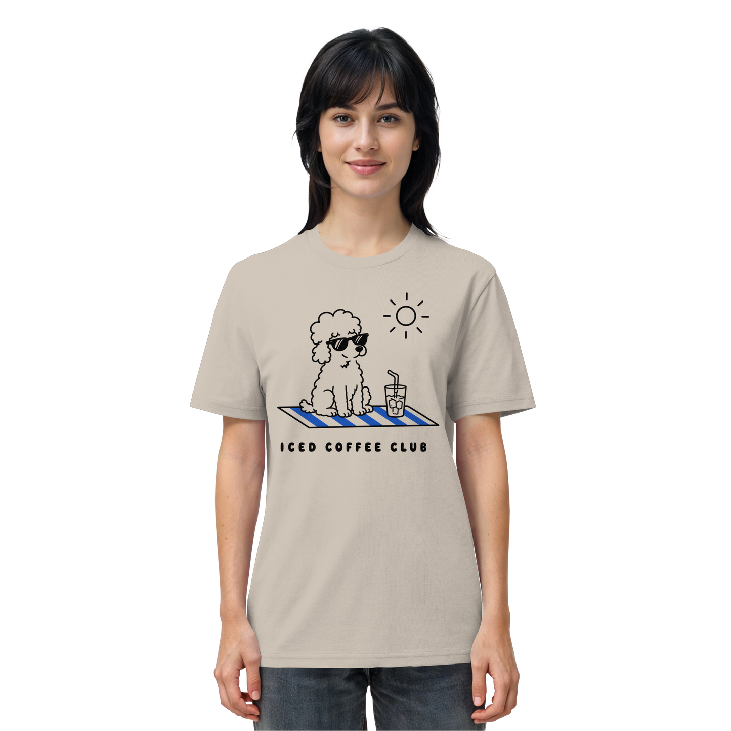 Iced Coffee Club - Organic Statement Shirt  - Organic Shirt