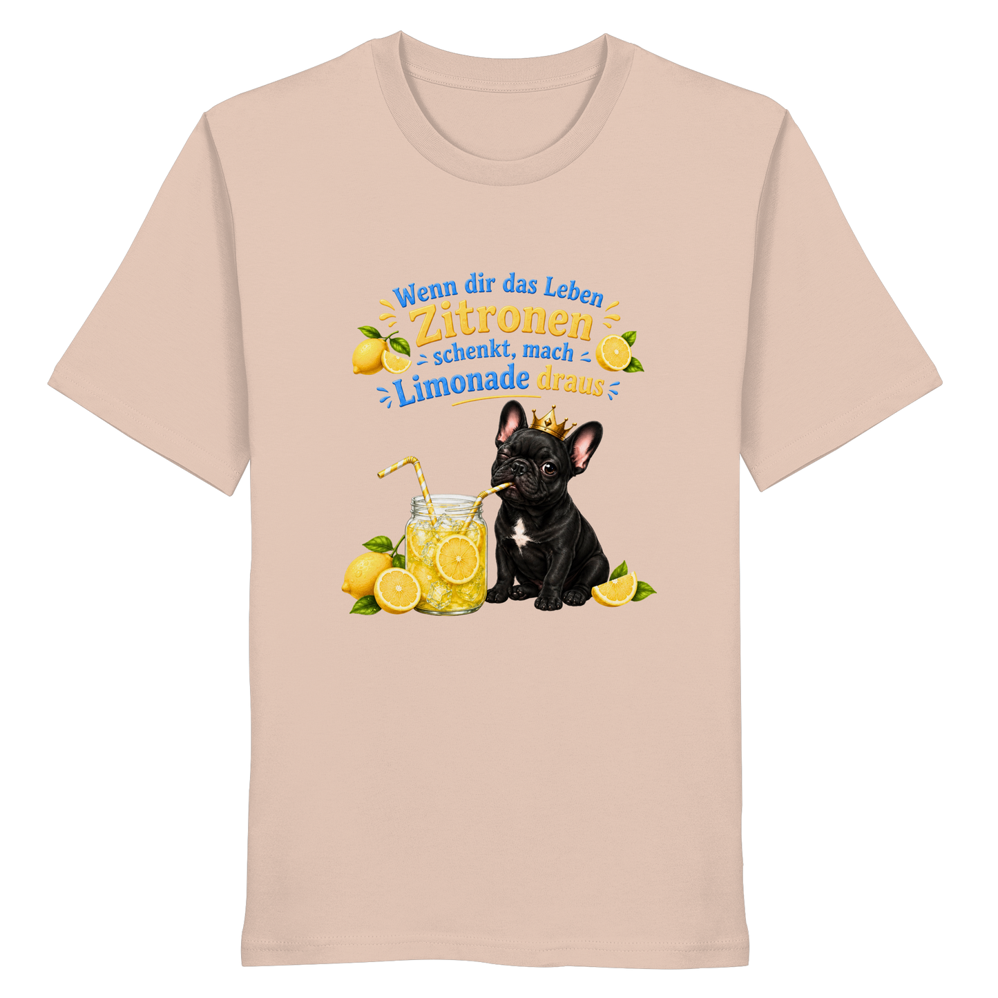 Zitronen Limonade - Organic Statement Shirt  - Organic Shirt