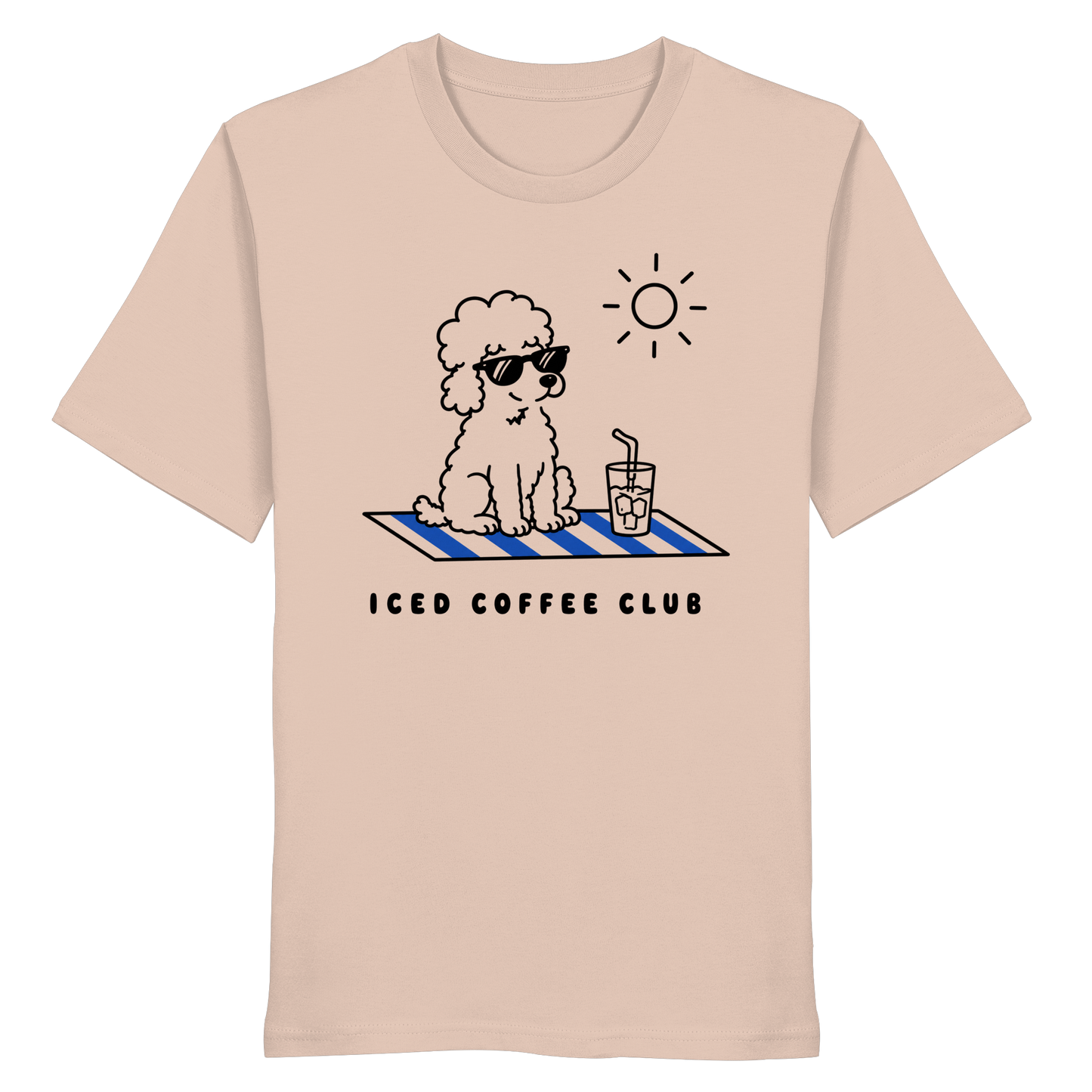 Iced Coffee Club - Organic Statement Shirt  - Organic Shirt