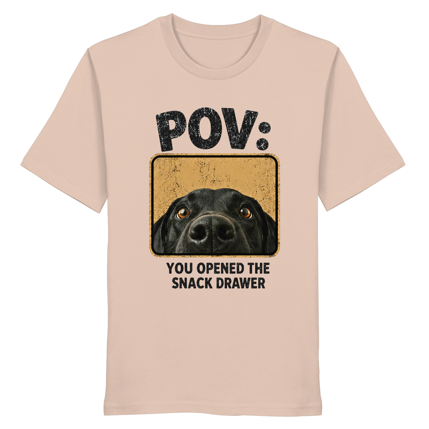 POV - You Opened The Snack Drawer - Organic Statement Shirt  - Organic Shirt