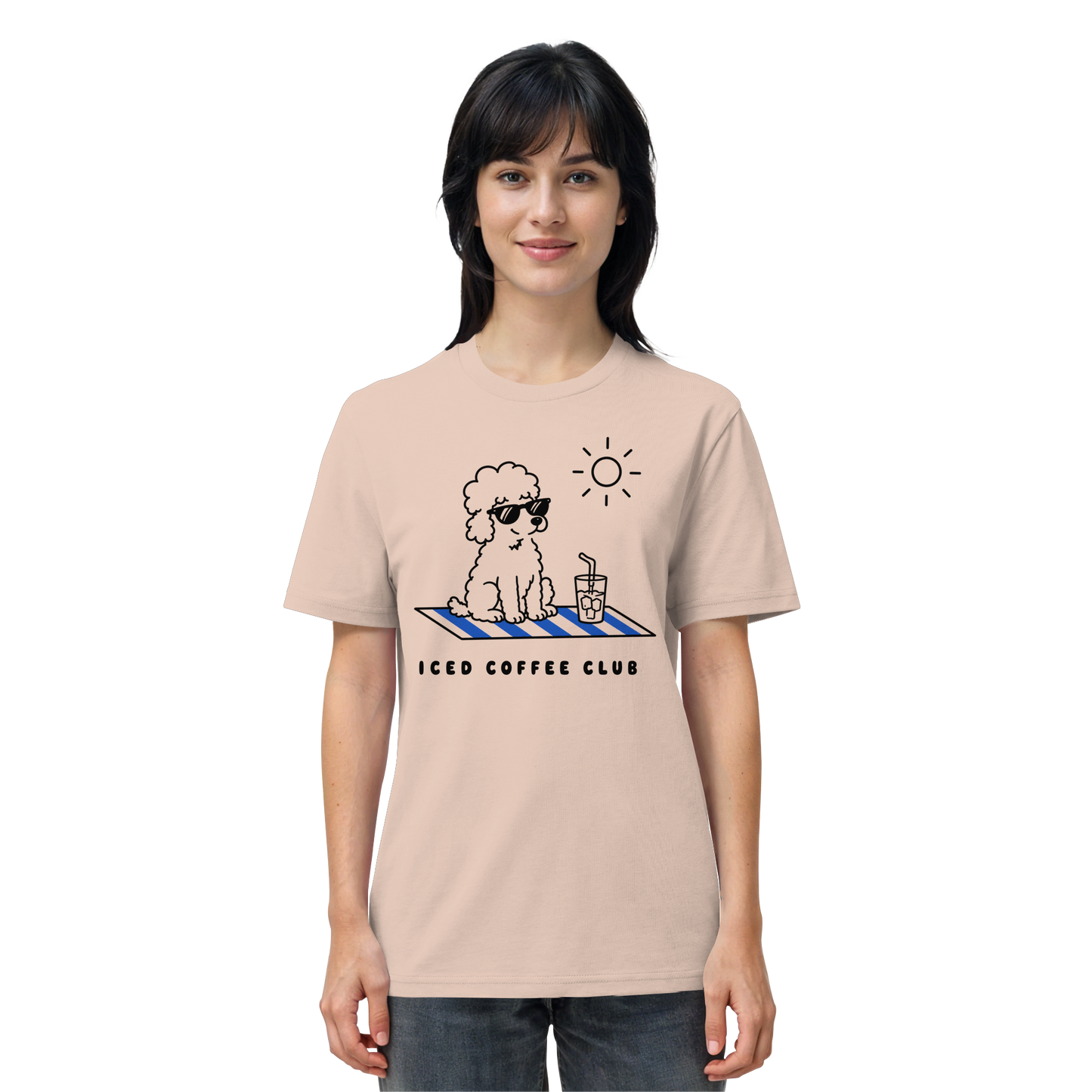 Iced Coffee Club - Organic Statement Shirt  - Organic Shirt