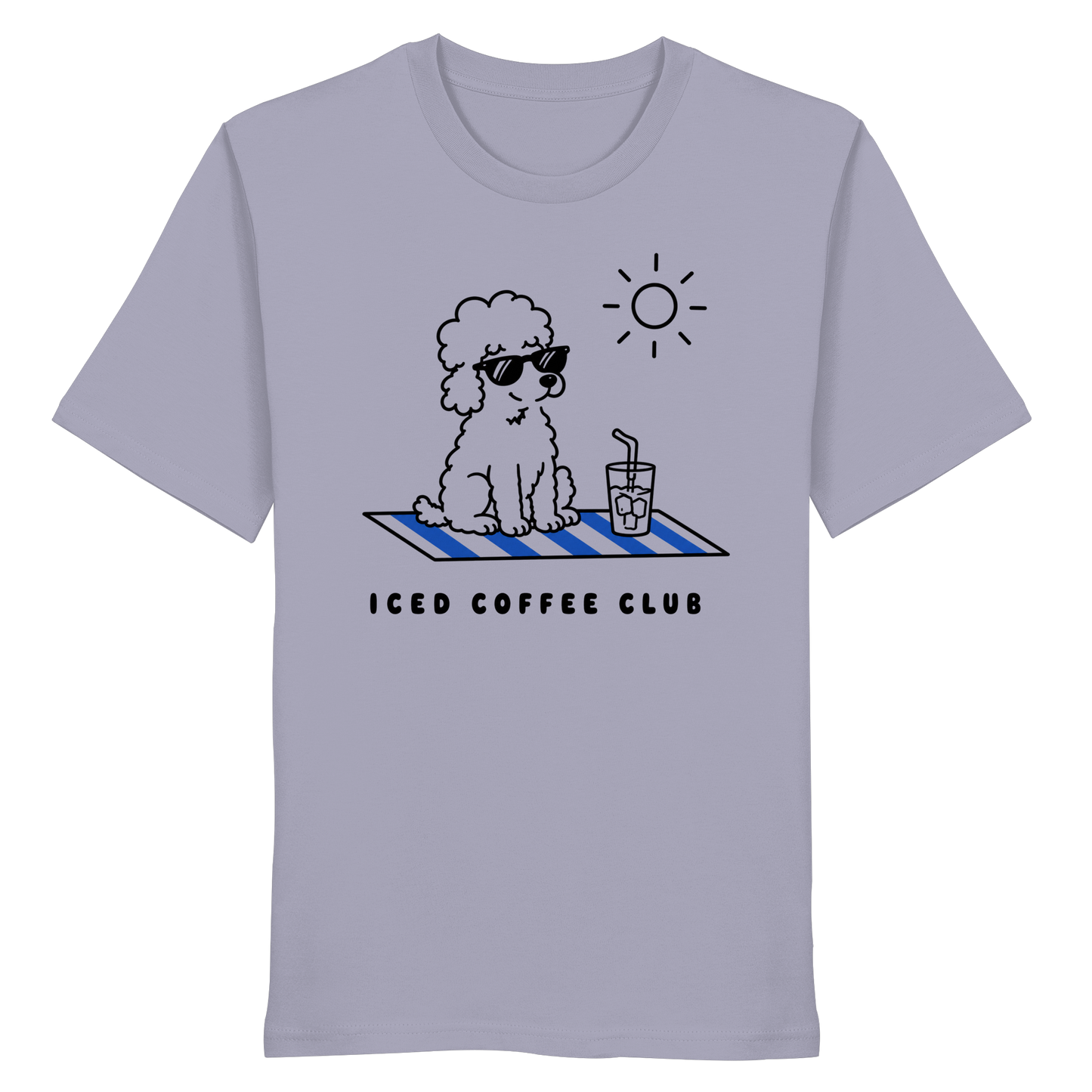 Iced Coffee Club - Organic Statement Shirt  - Organic Shirt