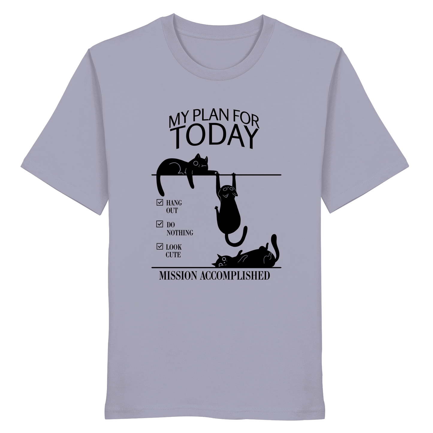 My Plan For Today - Organic Statement Shirt  - Organic Shirt