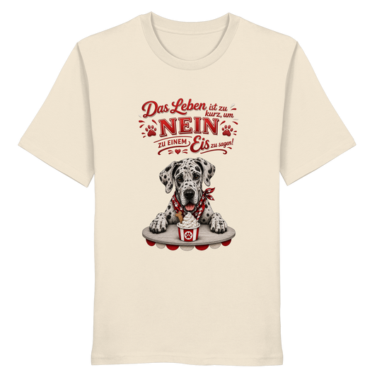 Das Leben ist zu kurz… - Organic Statement Shirt  - Organic Shirt