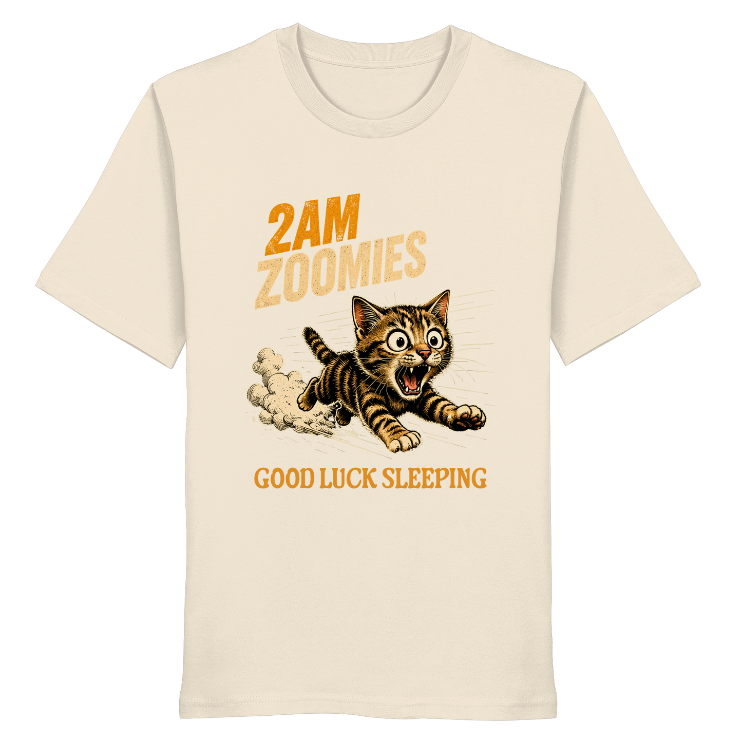 2AM ZOOMIES - organisch Statement Shirt - Organic Shirt