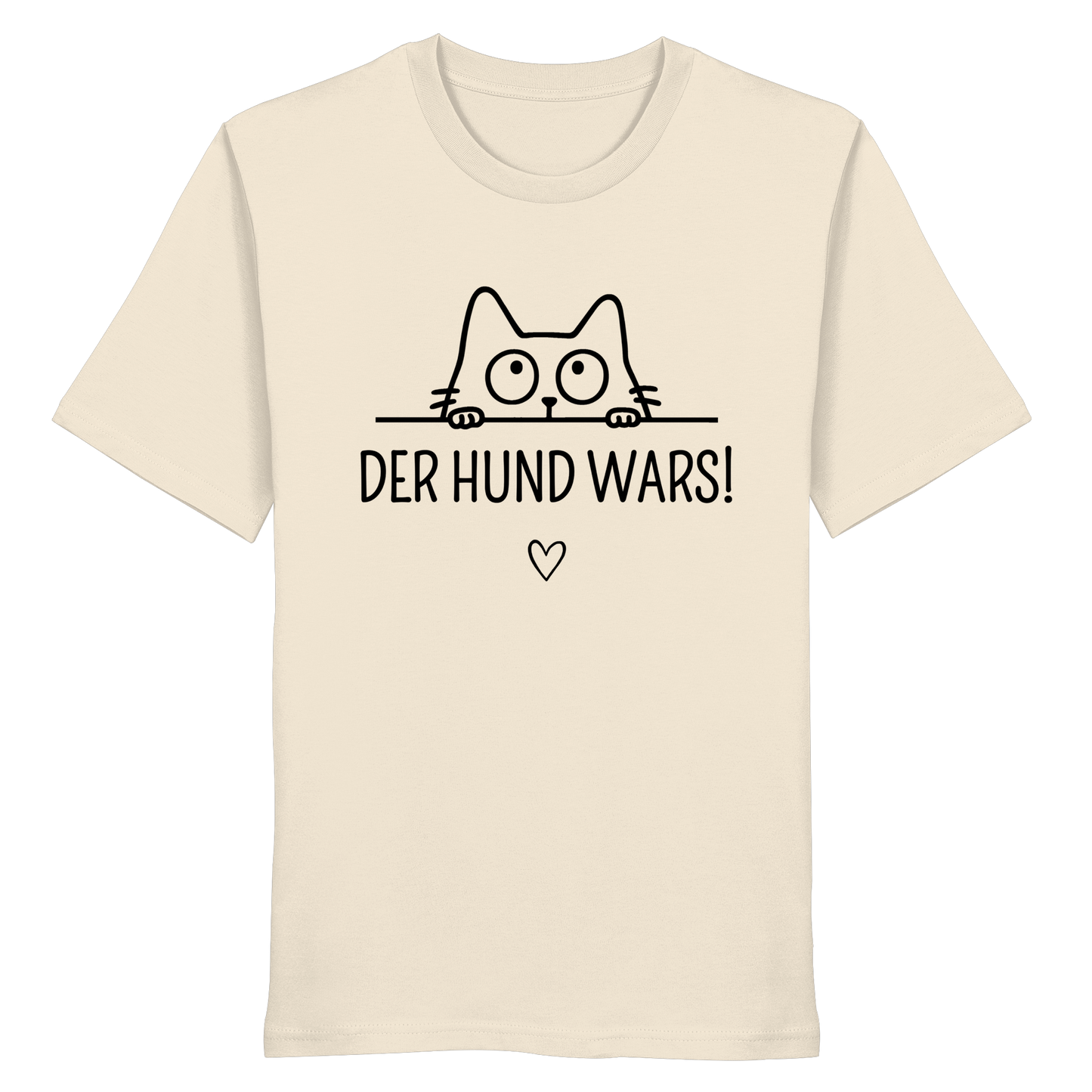 Der Hund war’s - Organic Statement Shirt  - Organic Shirt