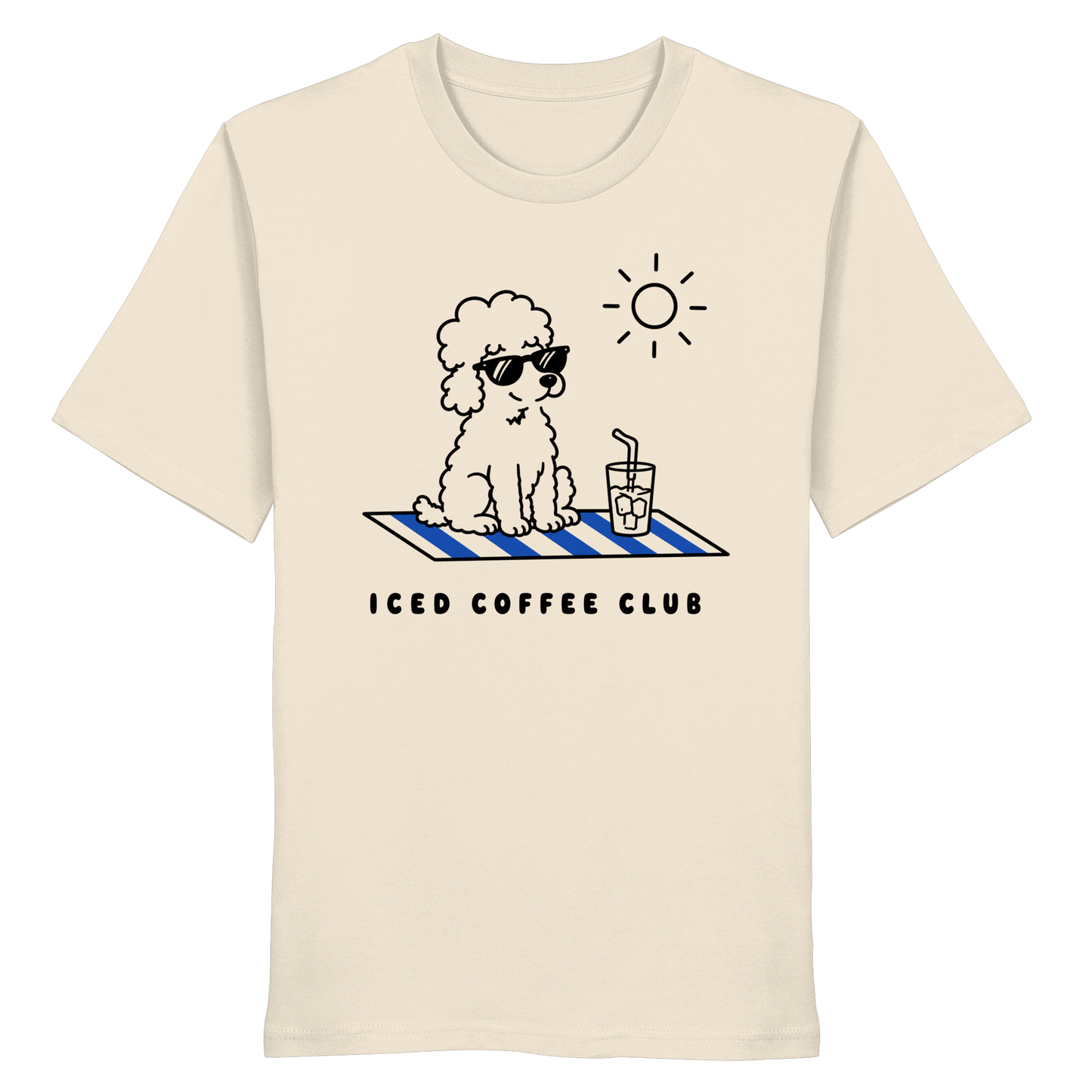 Iced Coffee Club - Organic Statement Shirt  - Organic Shirt