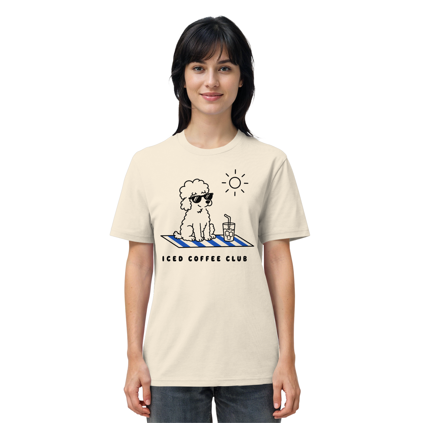 Iced Coffee Club - Organic Statement Shirt  - Organic Shirt