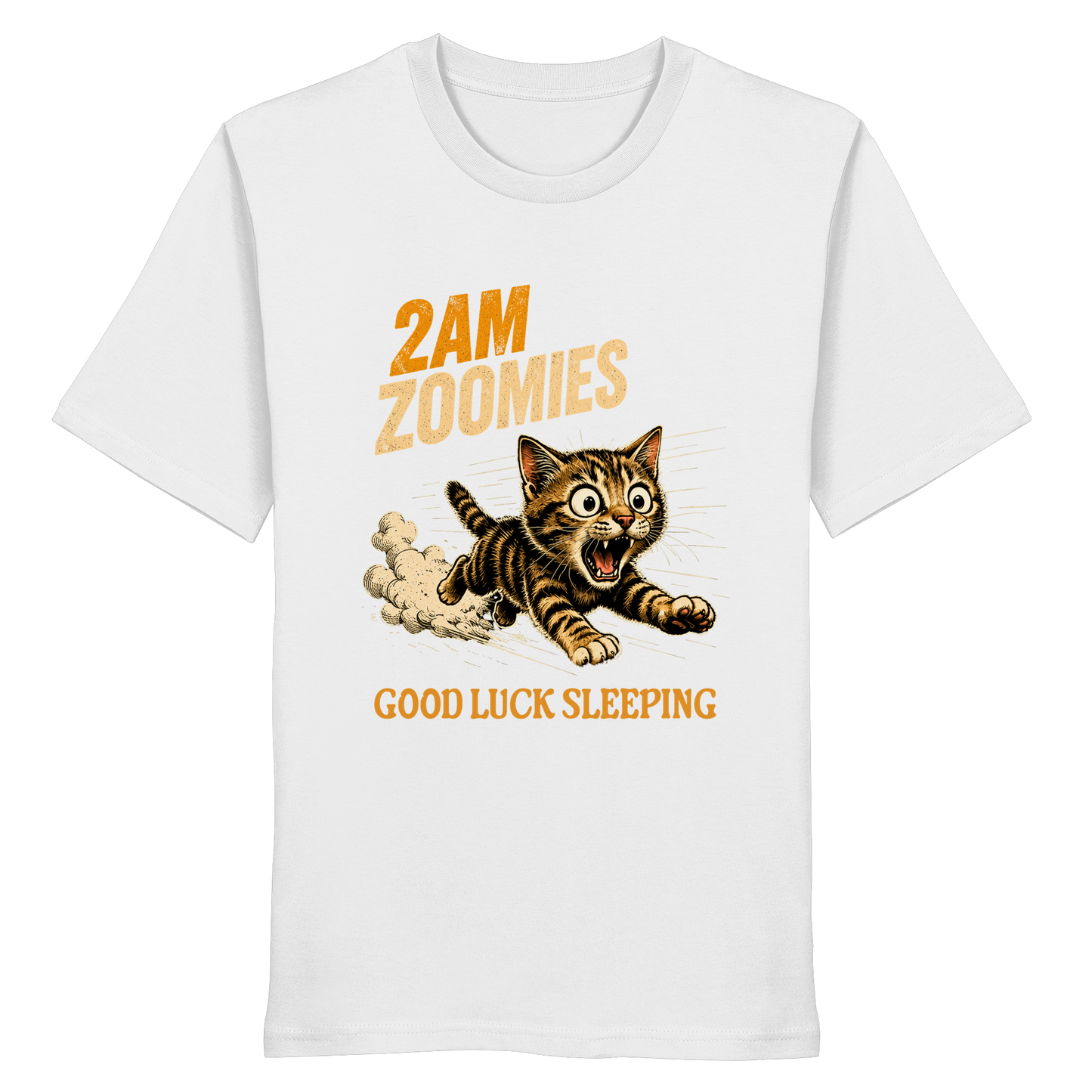 2AM ZOOMIES - organisch Statement Shirt - Organic Shirt