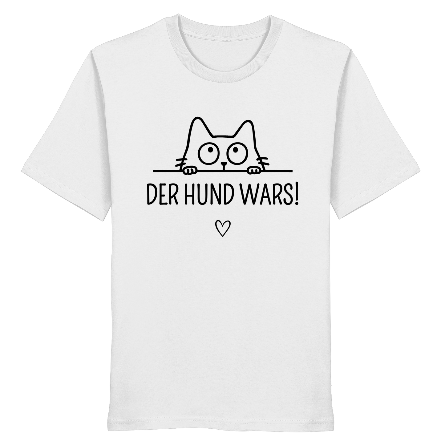 Der Hund war’s - Organic Statement Shirt  - Organic Shirt