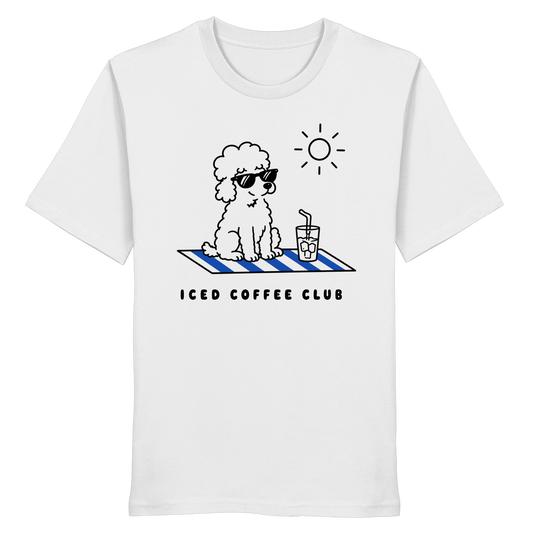 Iced Coffee Club - Organic Statement Shirt  - Organic Shirt