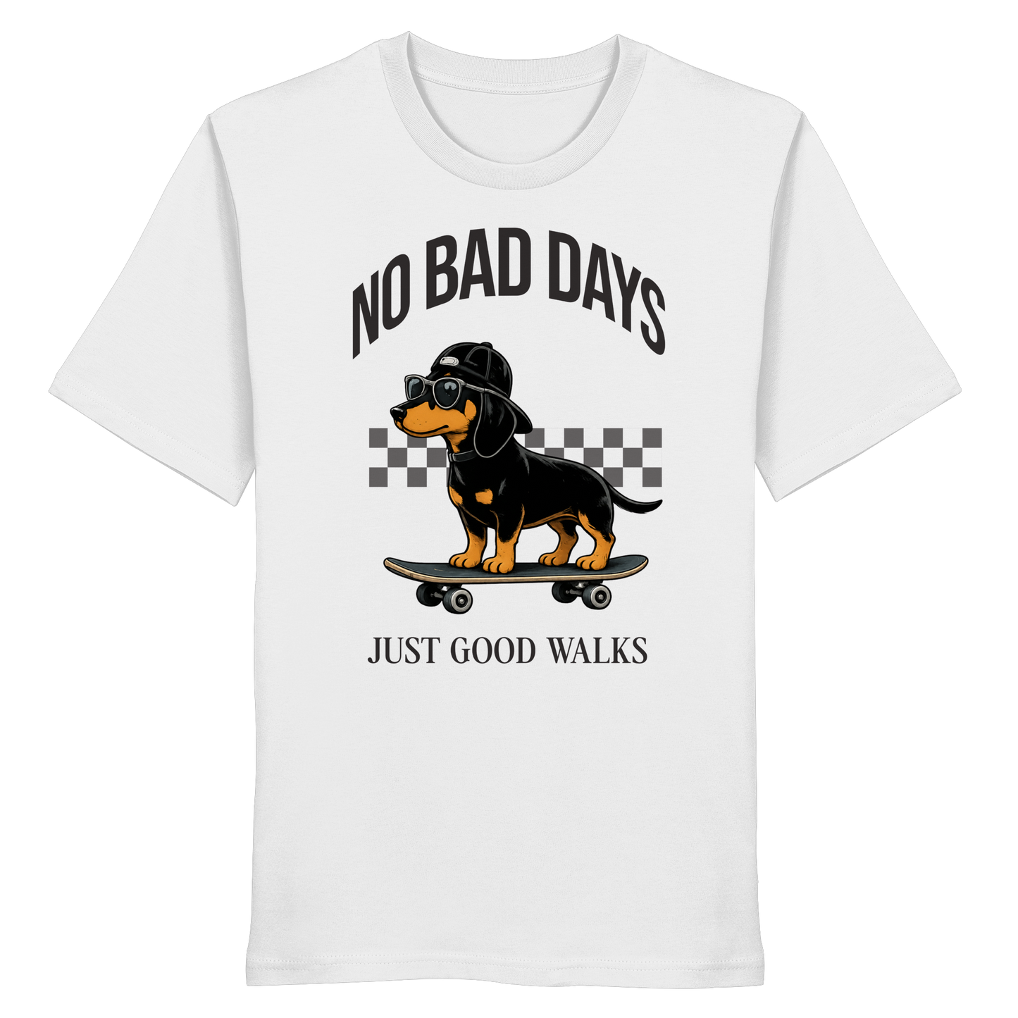 No Bad Days - Organic Statement Shirt  - Organic Shirt